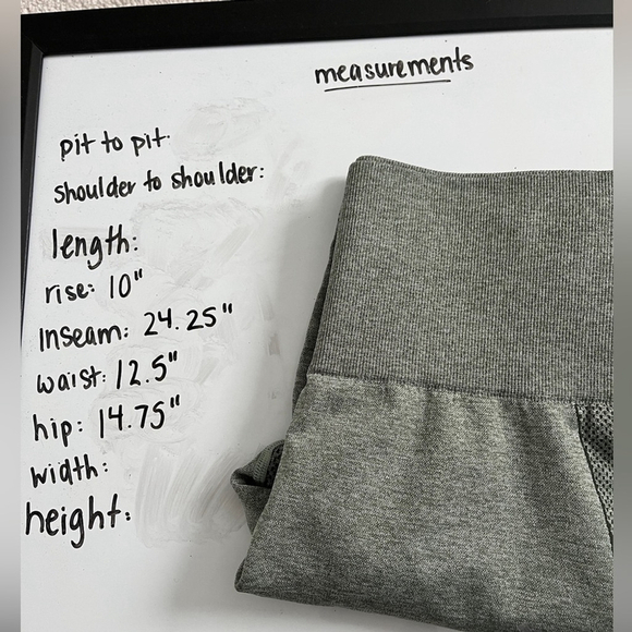 Jed North Contour Workout Athletic High Waist Stretch Legging Sz M/L - Picture 8 of 8